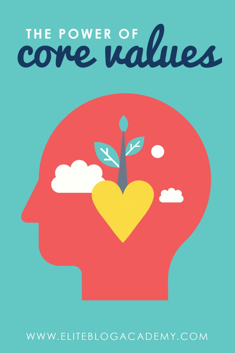 What drives you to move your blog forward? Our core values are at the heart of who we are as bloggers and as people, and in this post, we're looking at how to use those core values to keep moving forward in our blogging journey (and in life!)