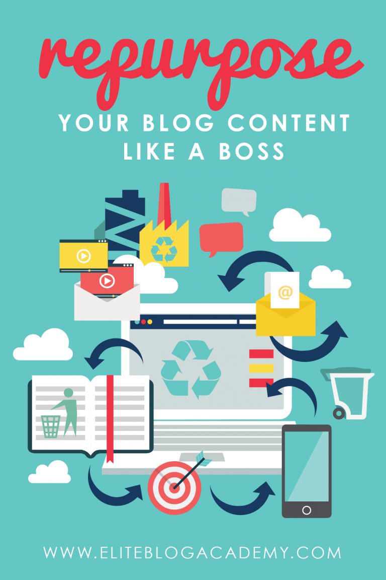 Think that repurposing blog content is like cheating? It’s not! It’s actually one of the best ways to grow and educate your audience… as long as you do it right! Check out these tips on how to repurpose your blog content like a boss!