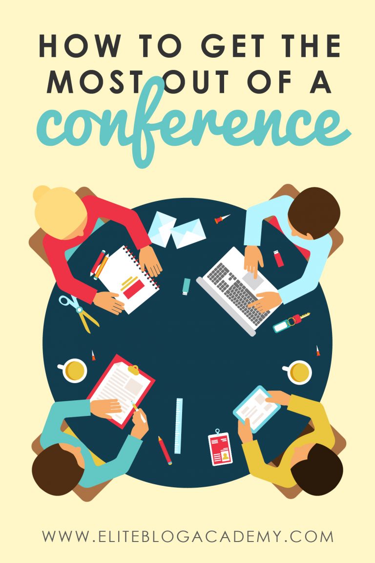 Going to a networking event, but suffering from pre-conference jitters? Attending conferences can be a great opportunity to learn a lot and meet wonderful people, but it doesn’t have to be a challenge. Don't miss these tips on how to get the most out of a conference and hopefully come away with a few friends in the process! #eliteblogacademy #activate #blogging #networking
