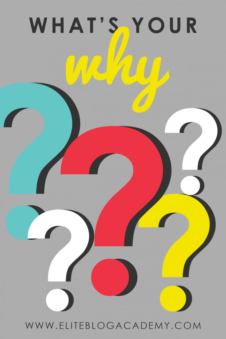 When it comes to your goals, what’s your big why? When we clarify what our WHY is, it gives us the purpose and the motivation we need to stick to our goals and start creating a life we love. Don't miss these 3 steps you need to take to find a WHY bigger than yourself! #eliteblogacademy #doitscaredpodcast #ruthsoukup #findyourwhy