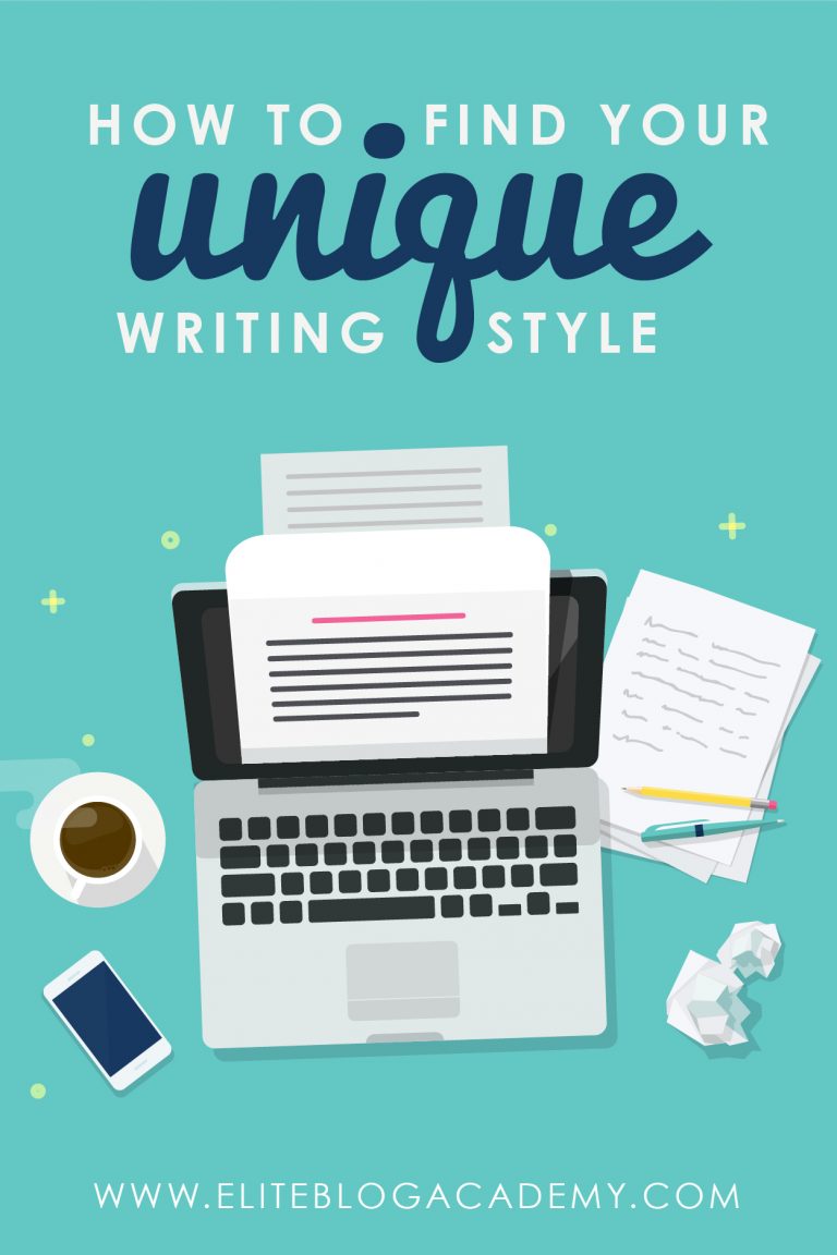 Do you struggle with finding your distinctive voice as a writer? Once you find your unique writing style, you can start writing blog posts that your people will love to read!