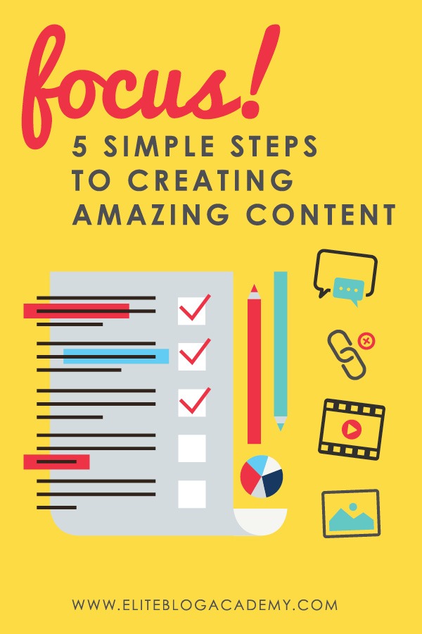 Want to know the secret to creating amazing content? The key to writing a killer blog post, or creating a killer video or podcast episode, one that will resonate with your readers, get them interested, and keep them coming back for more, is crystal clear FOCUS!