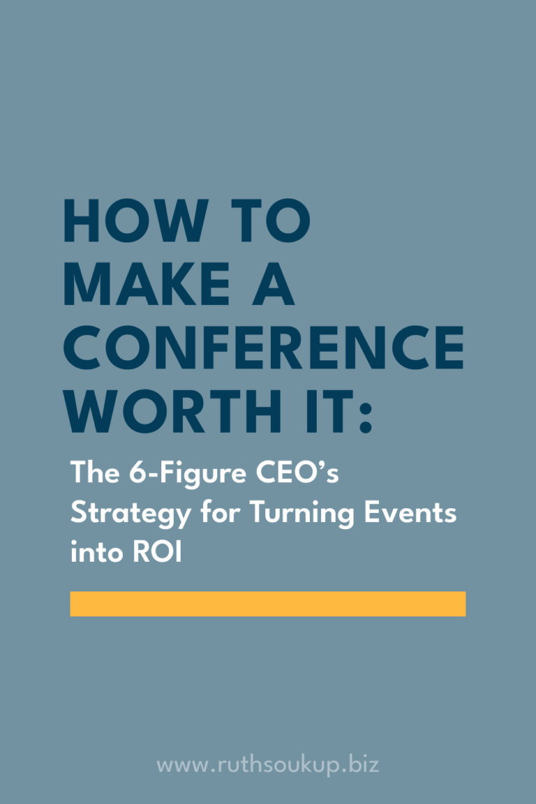 How to Get the Most Out of a Conference