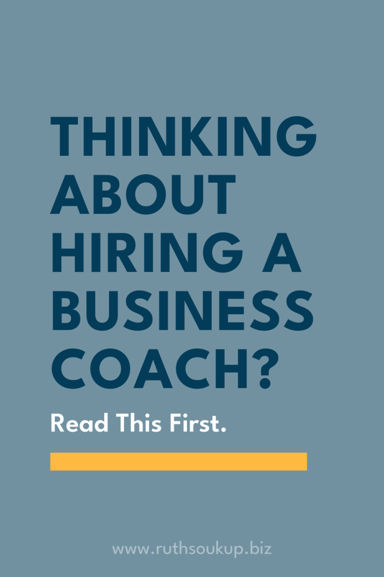 Thinking About Hiring a Business Coach? Read This First.