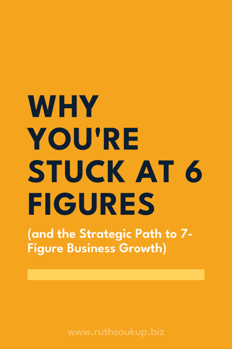 Why You’re Stuck at 6 Figures (and the Strategic Path to 7-Figure Business Growth)