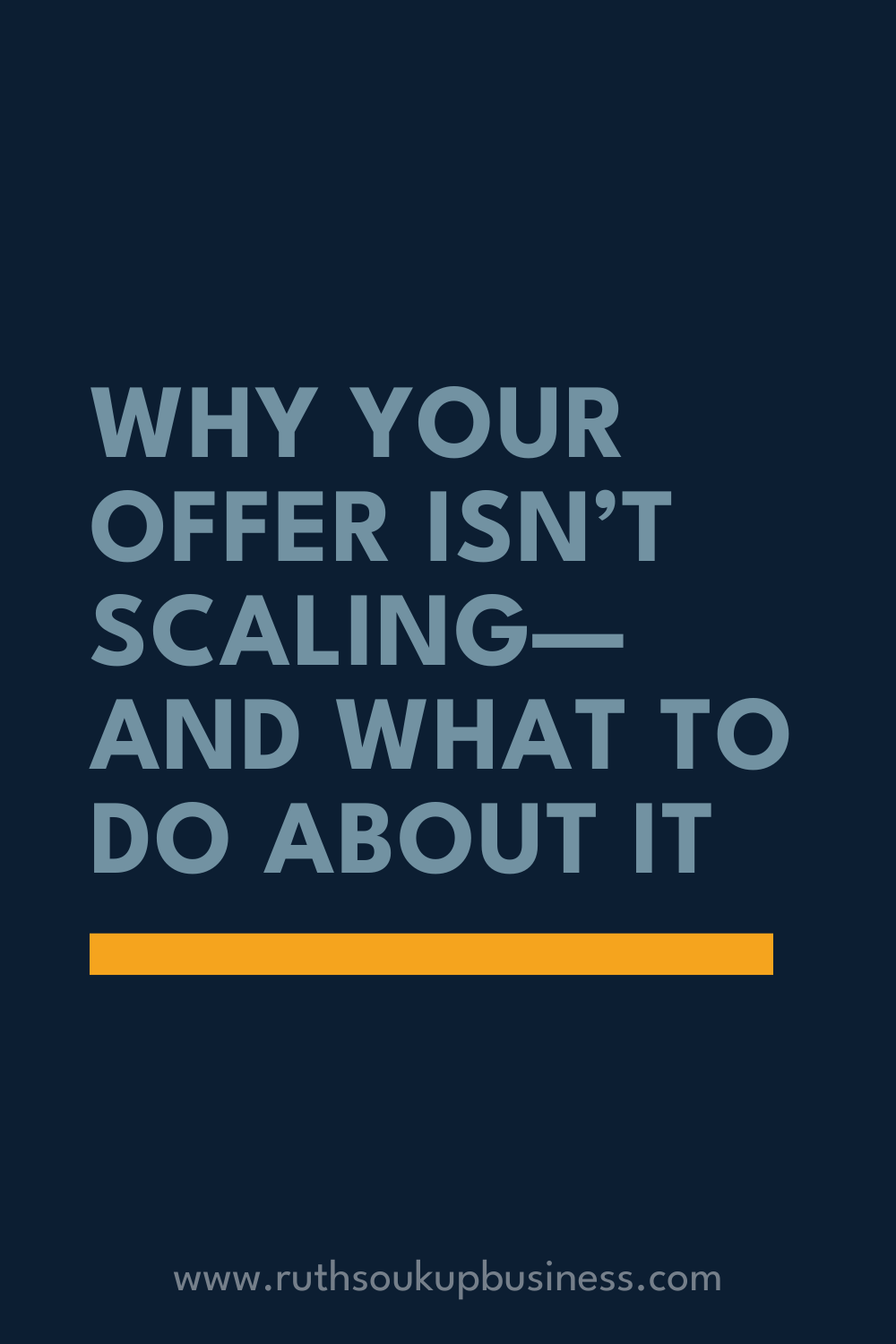 Entrepreneur revising core business offer for better conversions