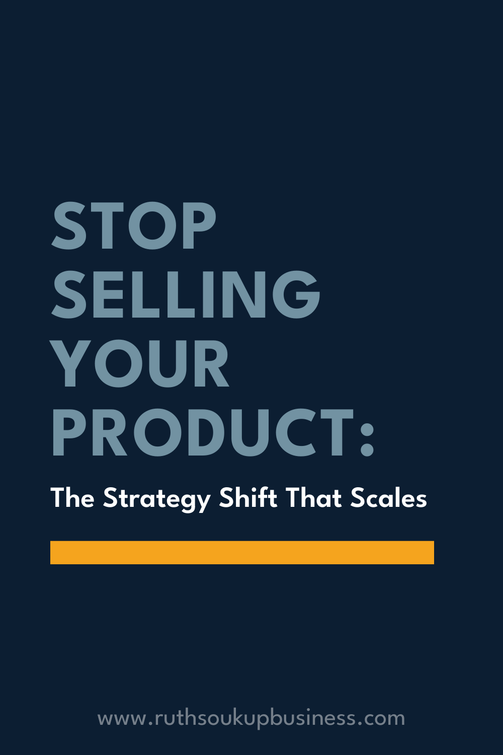 business growth concept transformation not product