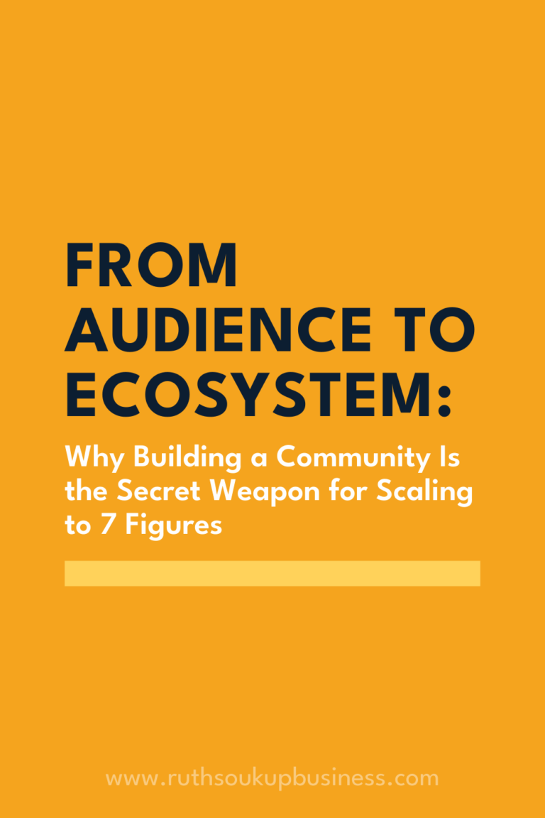 From Audience to Ecosystem: Why Building a Community Is the Secret Weapon for Scaling to 7 Figures
