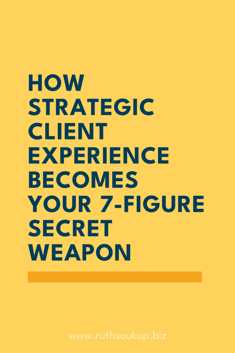 How Strategic Client Experience Becomes Your 7-Figure Secret Weapon